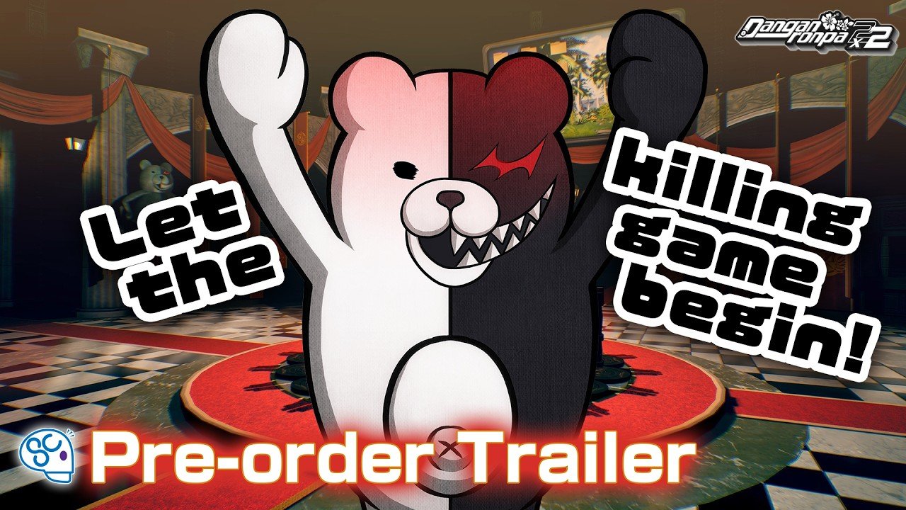 Danganronpa 2x2 - Psycho Tropical Vacation Package Pre-order Trailer