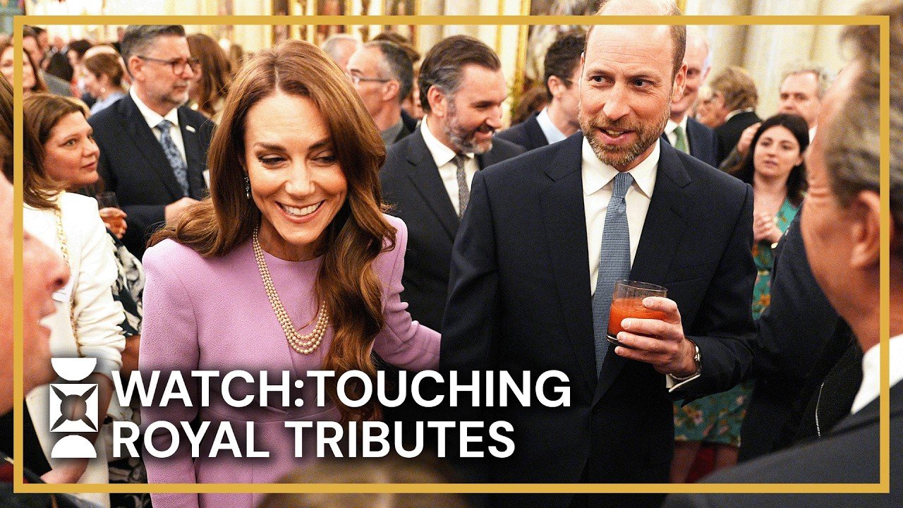 WATCH: William and Kate Join King Charles for Queen Elizabeth II Tribute