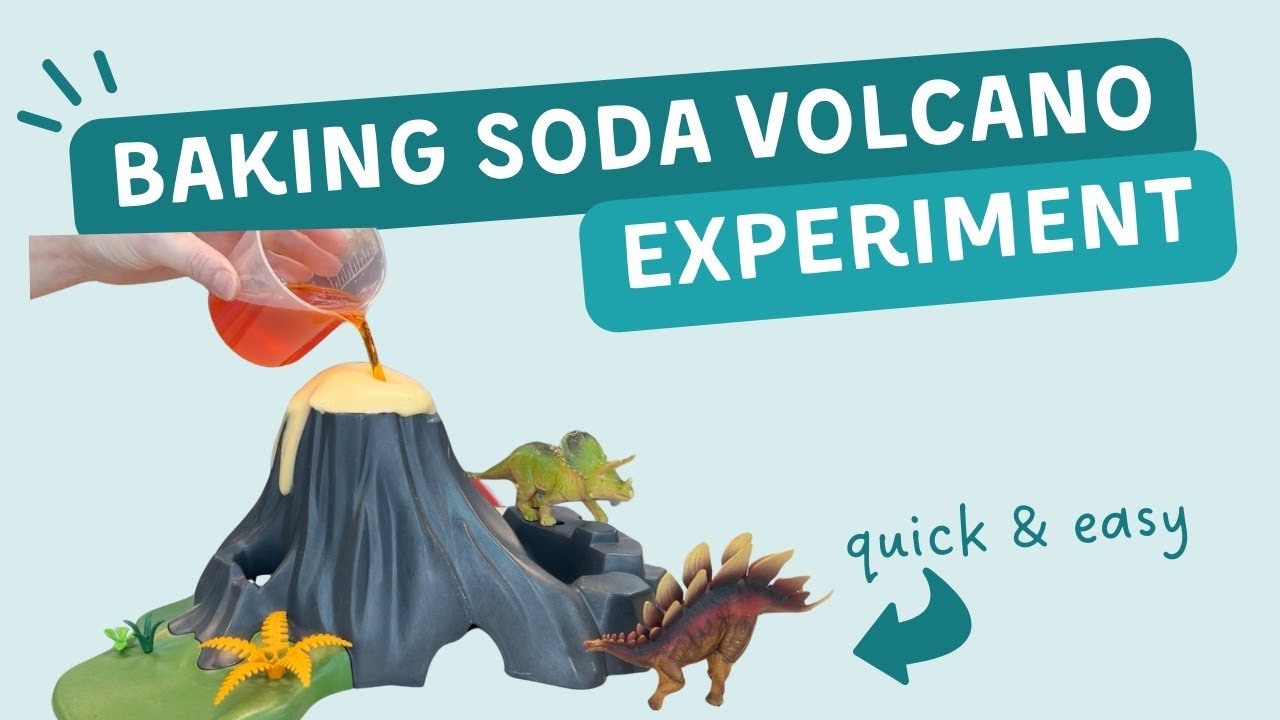 Baking Soda Volcano Experiment - Get Our Extra Secrets!