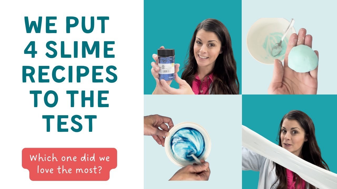 We Put 4 Slime Recipes to the Test! Which One Was Best?