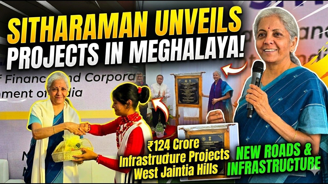 Union Minister dedicated projects worth ₹124 crore in West Jaintia Hills, Meghalaya