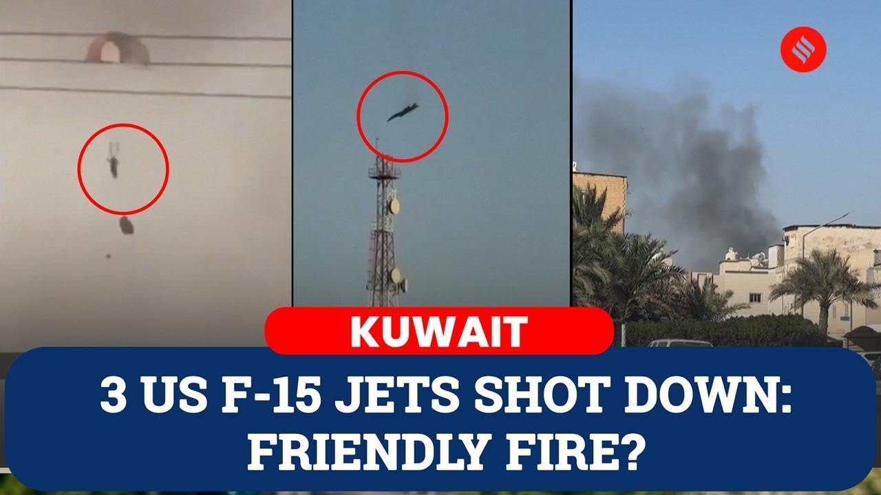 Three US F-15 Jets Downed In Apparent Friendly Fire Incident Over Kuwait