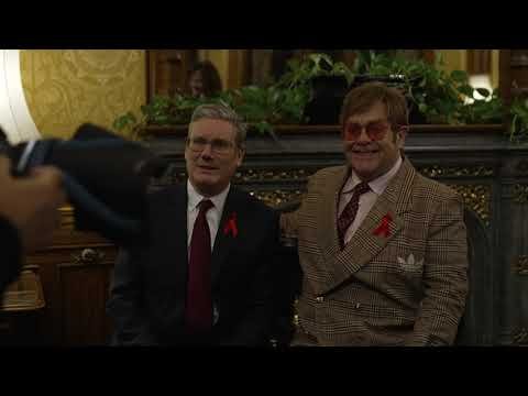 Elton John honoured at Speaker's House