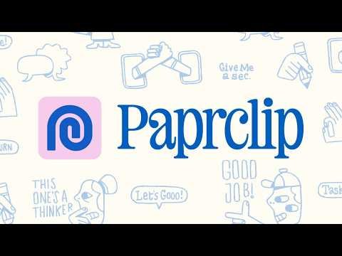 Paprclip Kickstarter Video