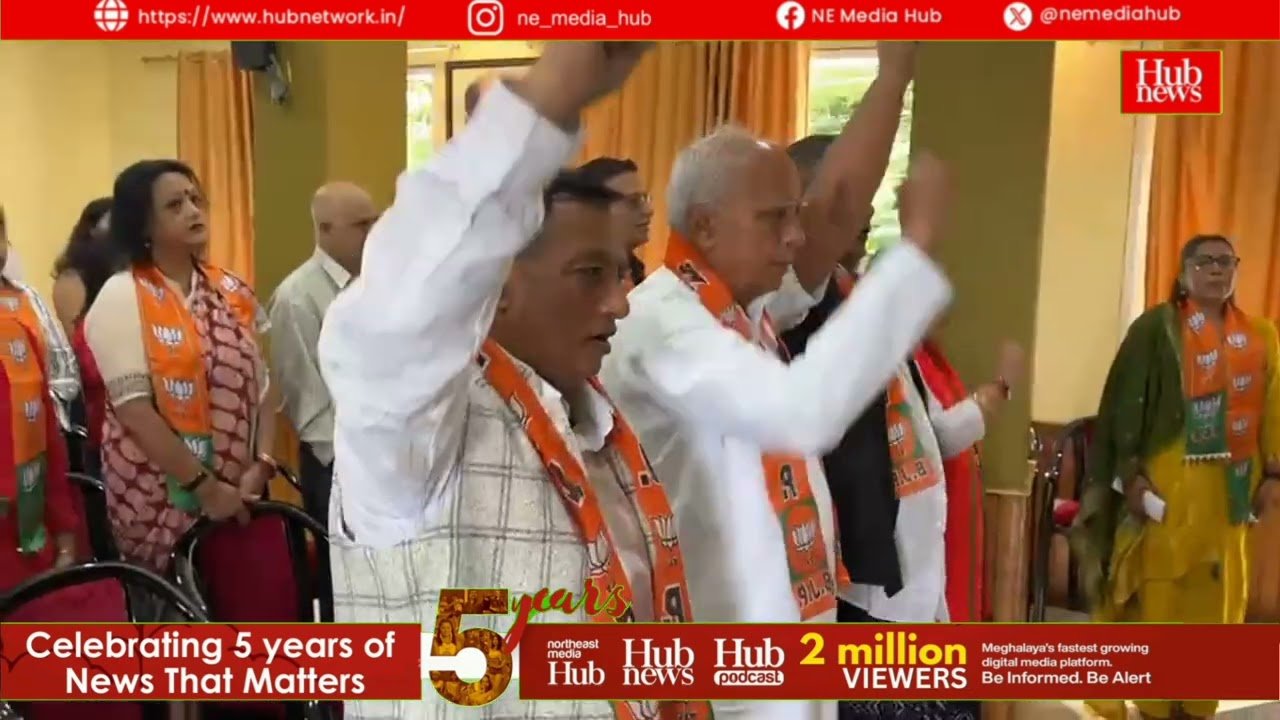 BJP Meghalaya Observes 12 Years of Modi-Led Government