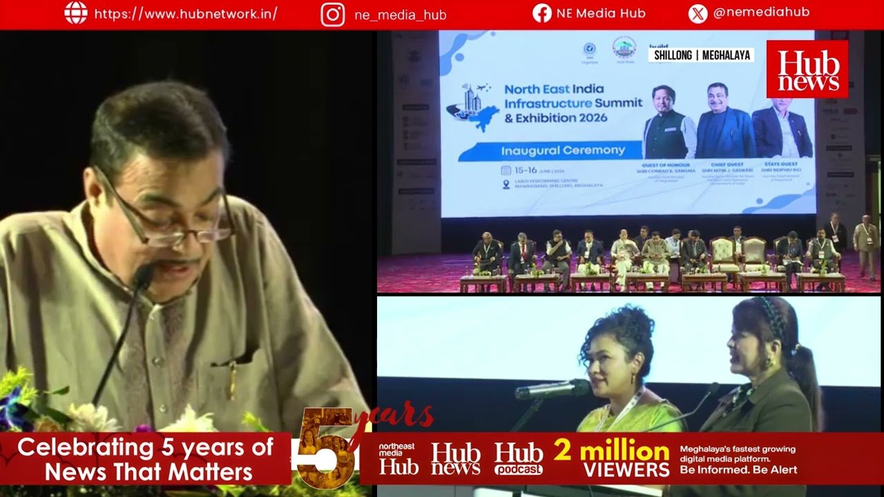 NEIINFRA 2026 | Union Min Nitin Gadkari announces a mega road infrastructure package for Meghalaya