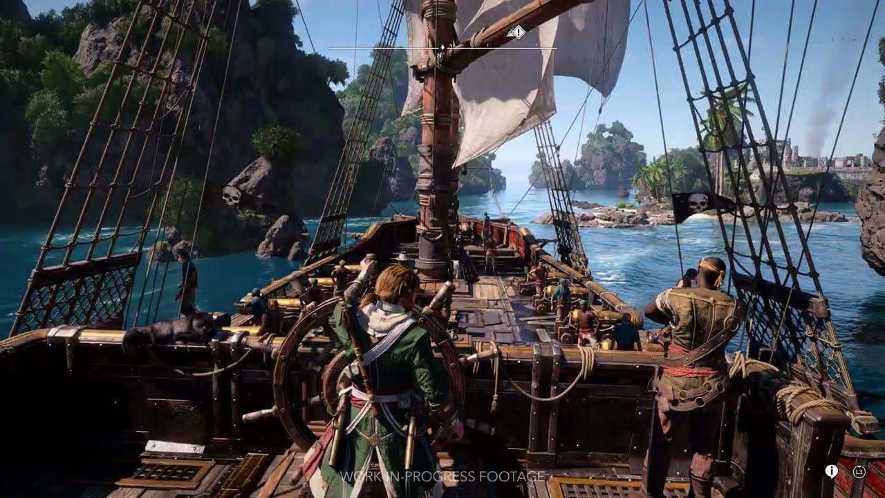 [ESRB] Assassin's Creed Black Flag Resynced - Deep Dive Gameplay: Switching Sea Shanties