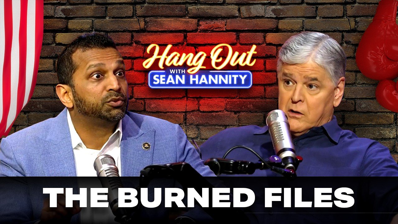 Kash Patel Uncovers Secret FBI Documents: The De-Weaponization Plan | Hang Out with Sean Hannity
