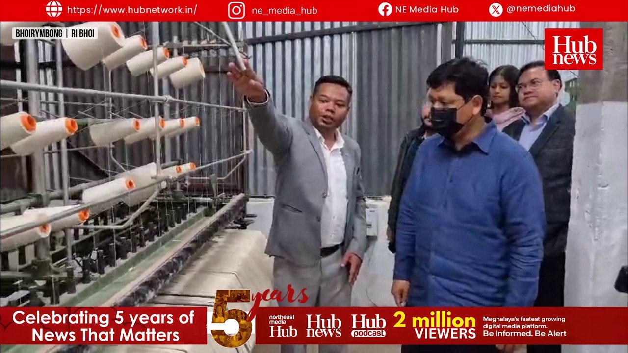 CM Conrad Sangma praised Wallambok’s spirit as SaiLum was inaugurated in Ri Bhoi