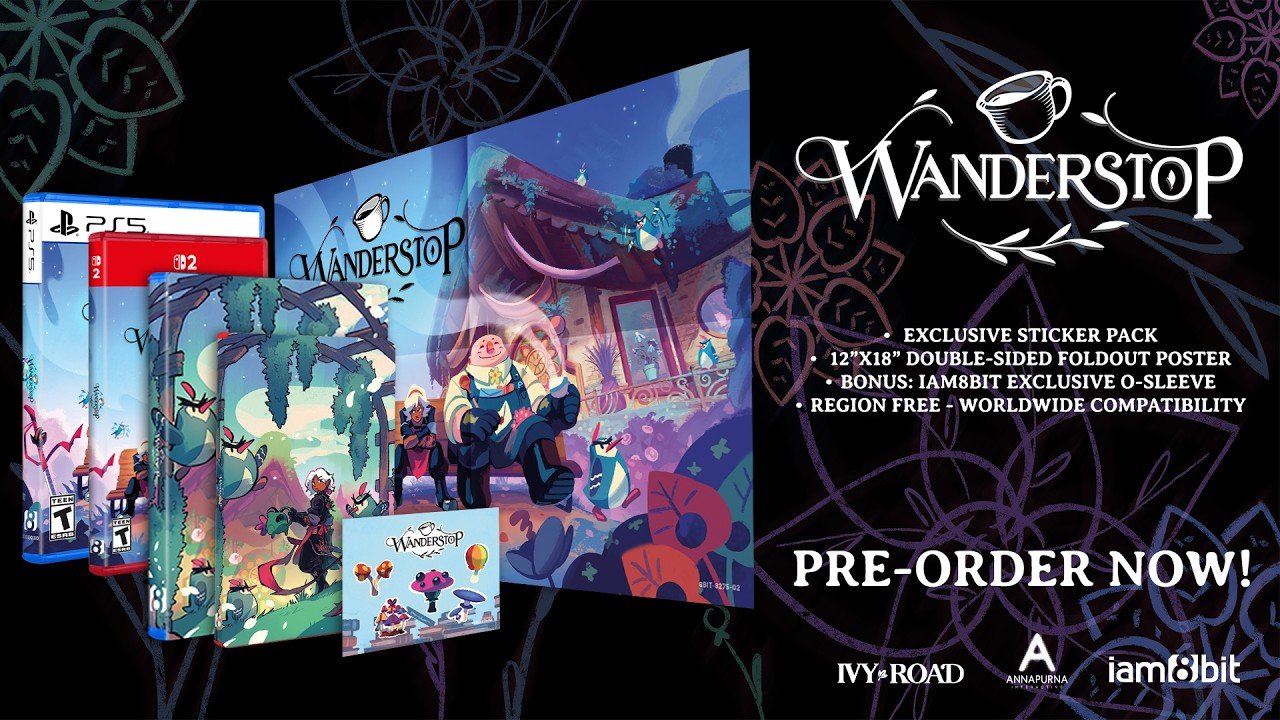 Wanderstop iam8bit Exclusive Edition Announcement Trailer