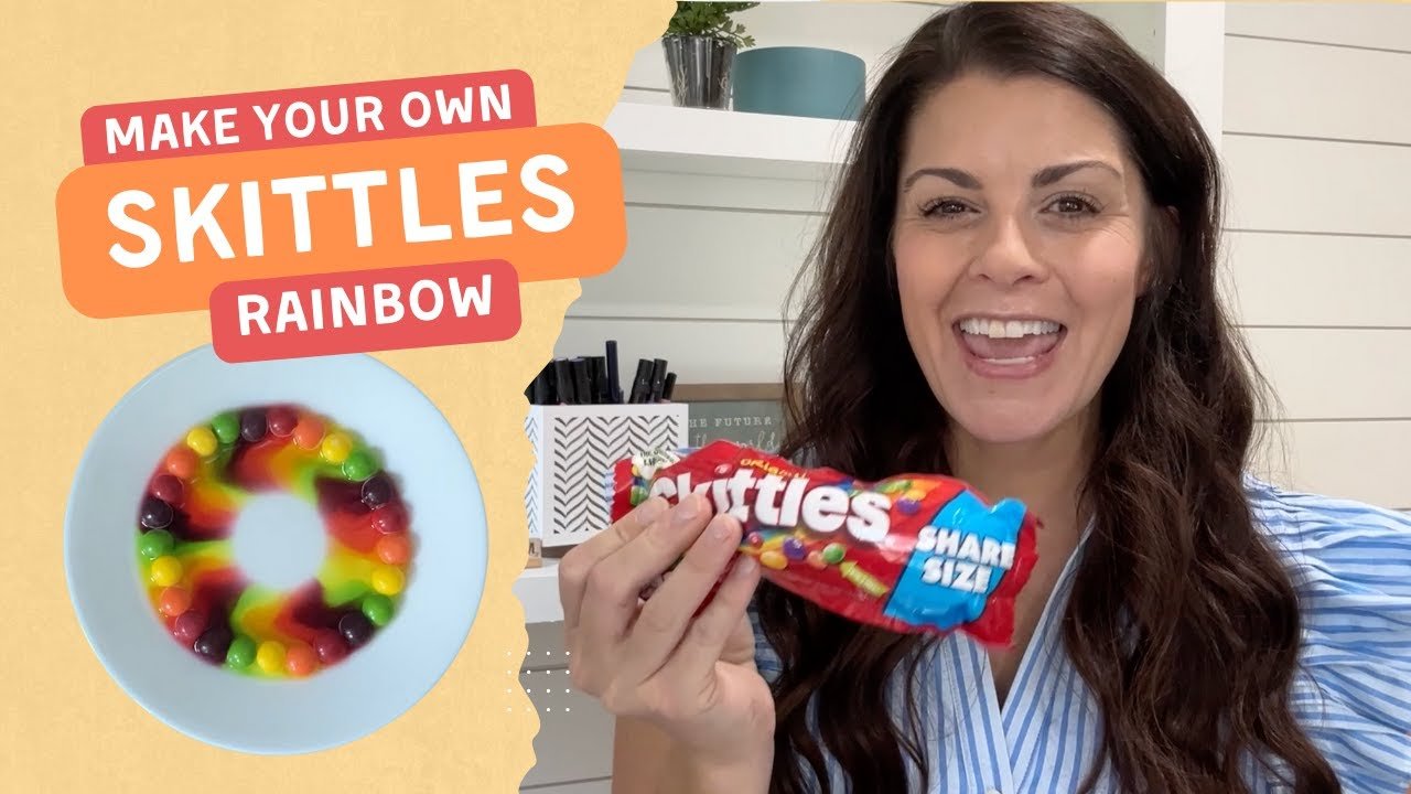 Make Your Own Skittles Rainbow