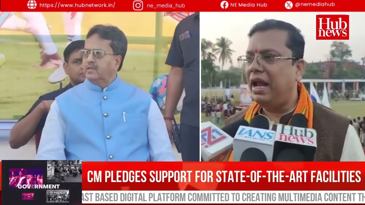 Tripura | Sports Over Drugs: CM Manik Saha Vows to Restore Vibrant Athletic Culture in Tripura