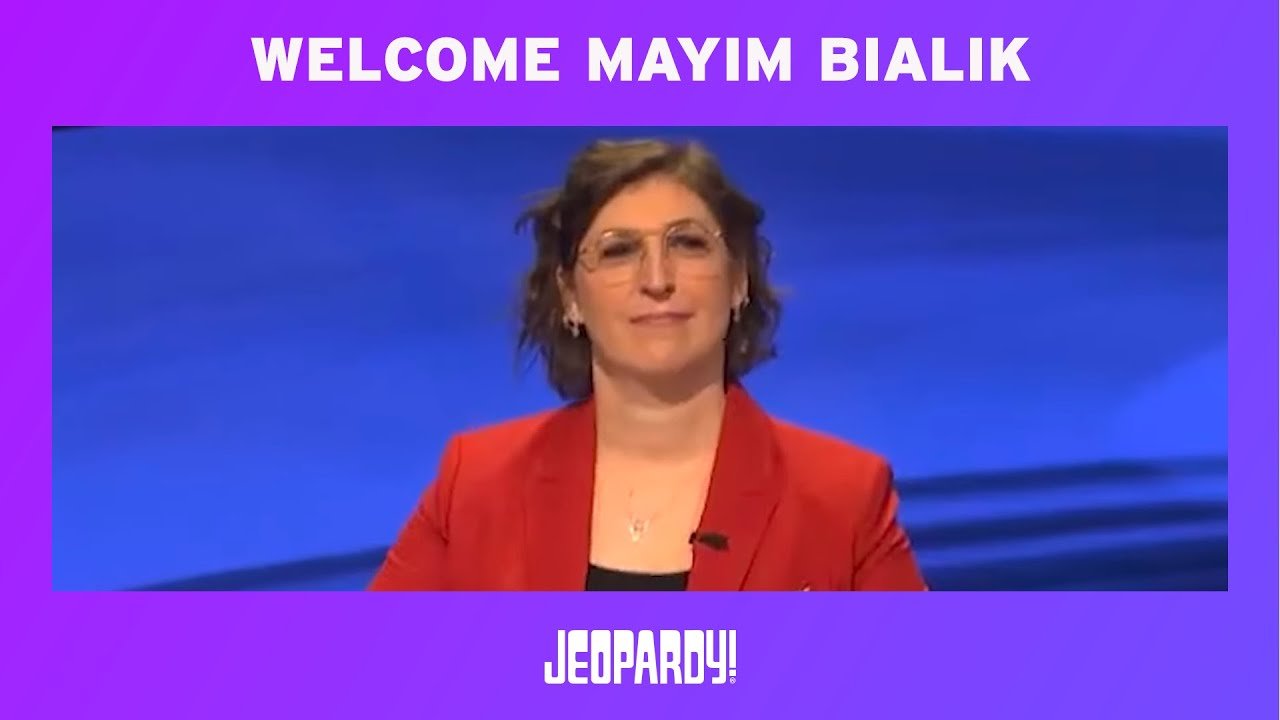 Mayim Bialik Starts As Jeopardy! Guest Host | JEOPARDY!