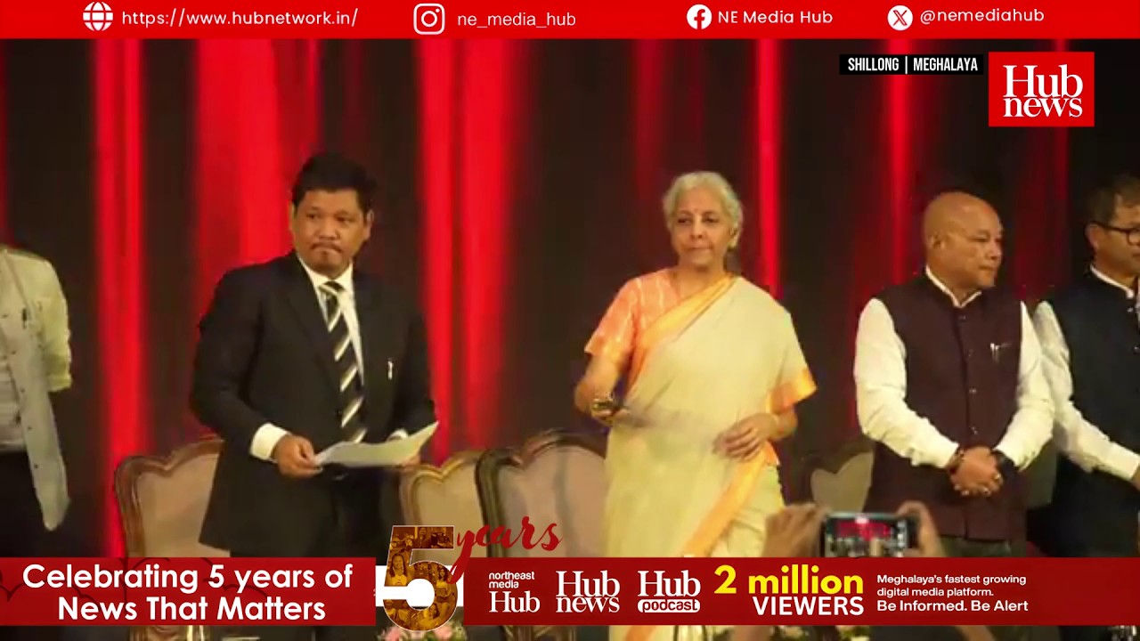 Union Finance Minister lays foundation for ₹1,246 crore projects in Meghalaya