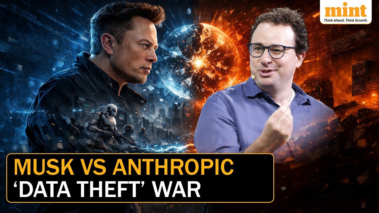 Elon Musk Slams Anthropic Over Data Theft Claims Amid Chinese AI Distillation Row